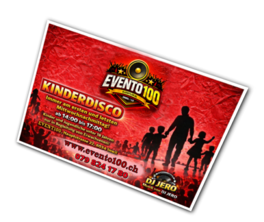 Flyer Kinder Disco